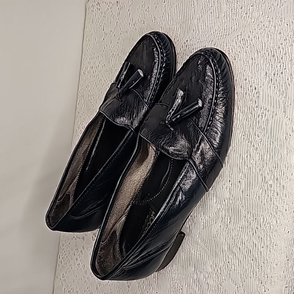 Brassboot blue made in Spain leather cap toe men's Oxford loafers dress shoe 9.5